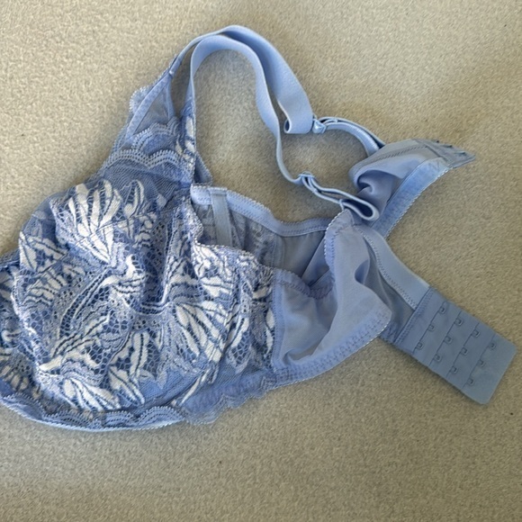 Paramour by Felina Peridot Lace Bra 115073 Size 42C in Peri Cloud Dance‎ - Picture 4 of 10